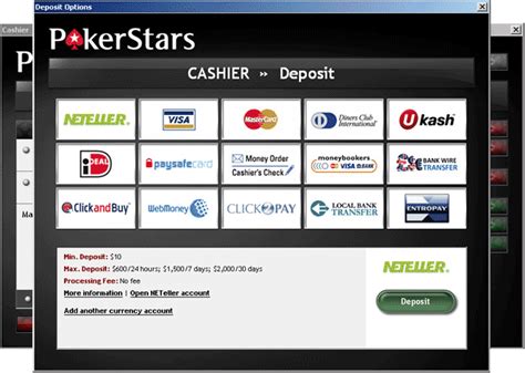pokerstars paypal deposit